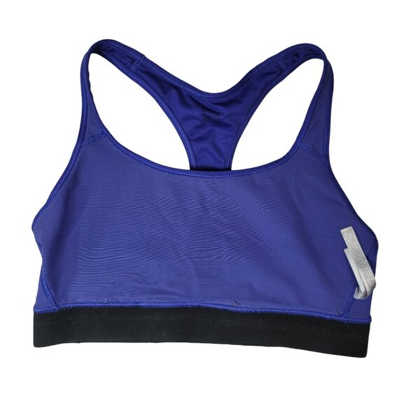 Victoria's Secret VSX Player Sport Bra Blue Large Full Coverage Racerback READ - Picture 6 of 11
